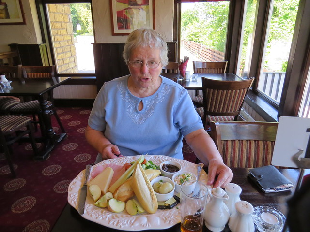 Mum's Ploughman's Lunch Rose & Crown Limpley Stoke