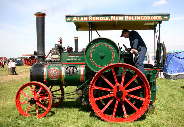 Brown & May Steam Tractor