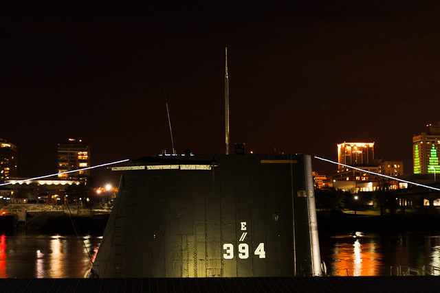 USS Razorback Protects Little Rock