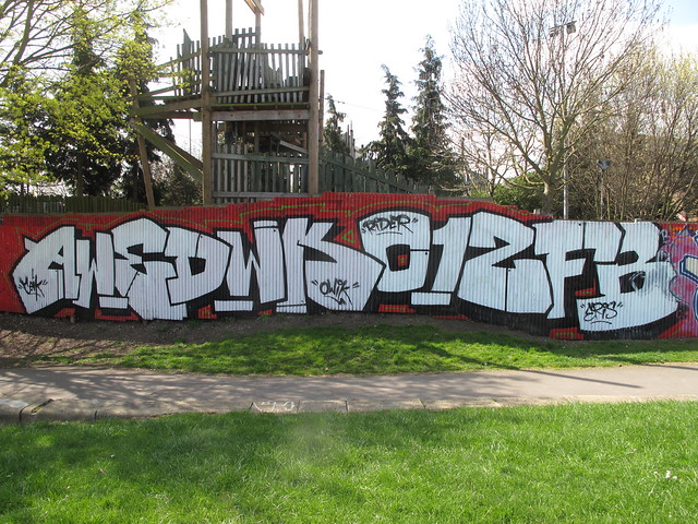 graffiti, Markfield Park