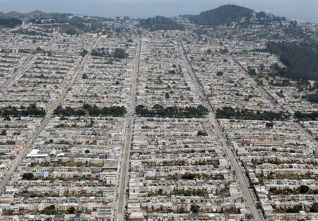 Aerial view of the Outer Sunset District, San Francisco, C… | Flickr