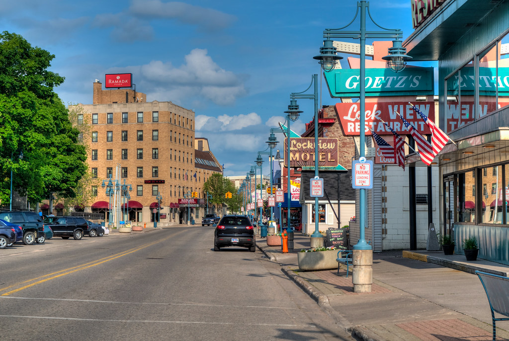 Downtown Sault Ste. Marie, Michigan