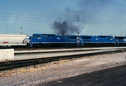 LMS C40-8W 702 | by RK Rail Photos