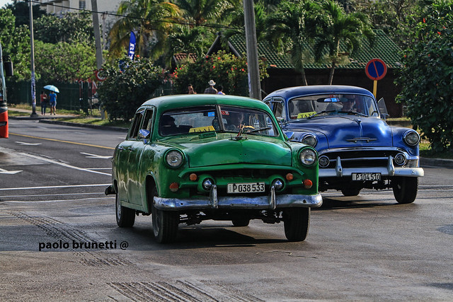 La Habana, american old car