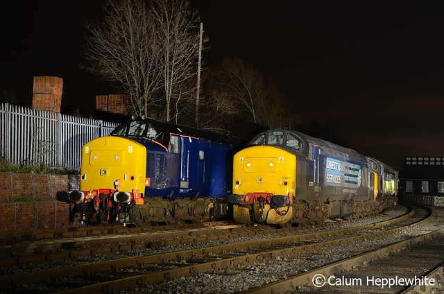 37422 and 37261 - Barrow Hill - 7th February 2014