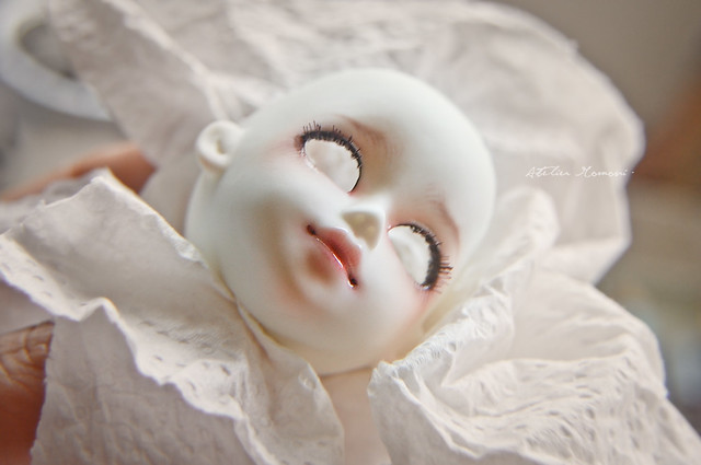 Nena01 White skin Faceup - Atelier Momoni Doll