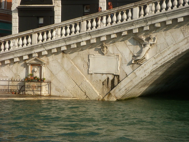 Bas Relief Sculpture along the Rialto Bridge