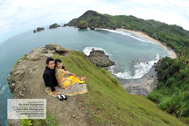 PANTAI SIUNG di Gunung Kidul JOGJA: Lokasi FOTO PRE WEDDING Ajib!