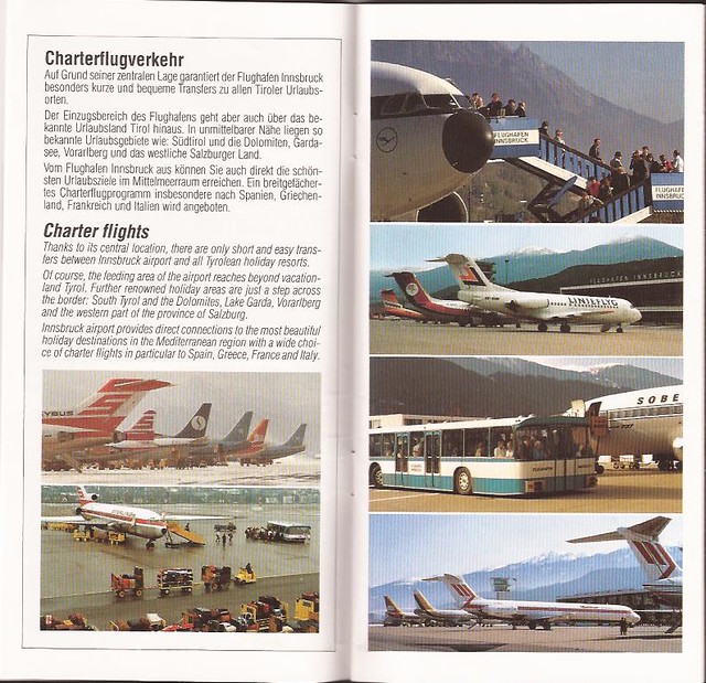 Innsbruck Airport (INN) information guide - 1980's