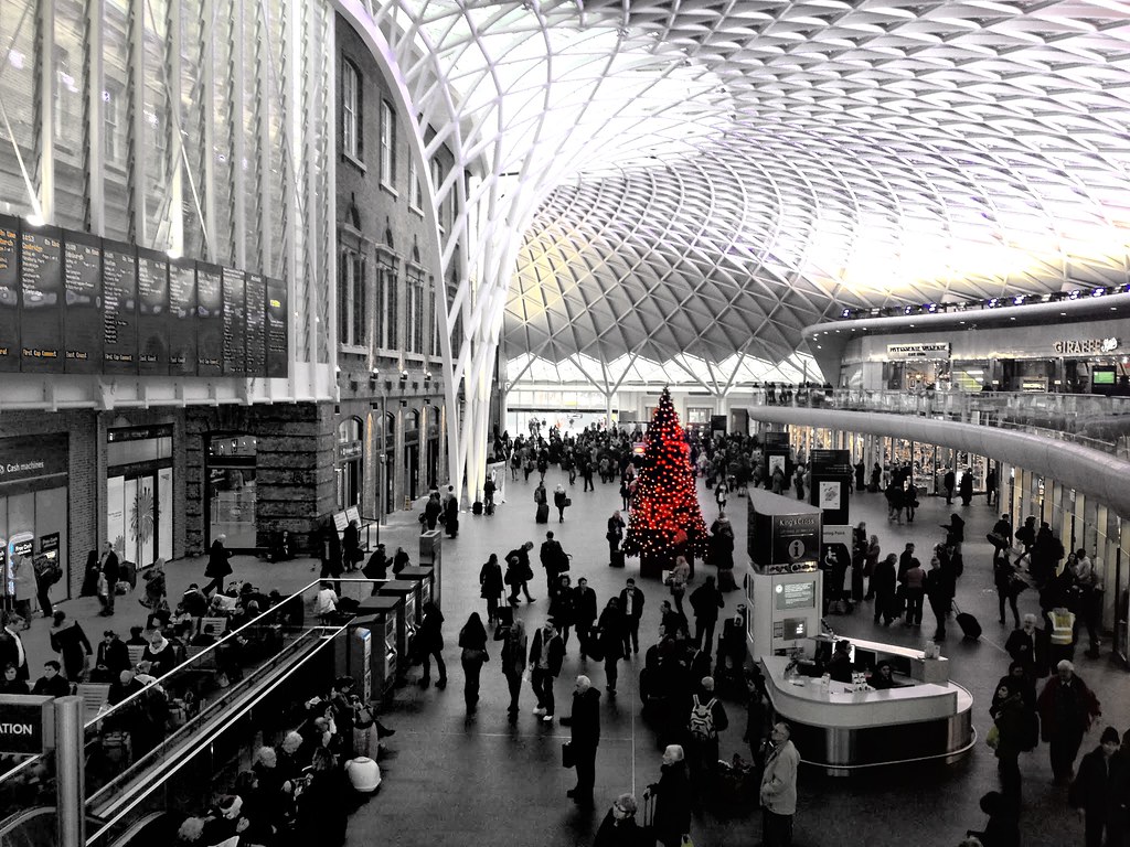 Christmas at Kings Cross #Flickr12Days