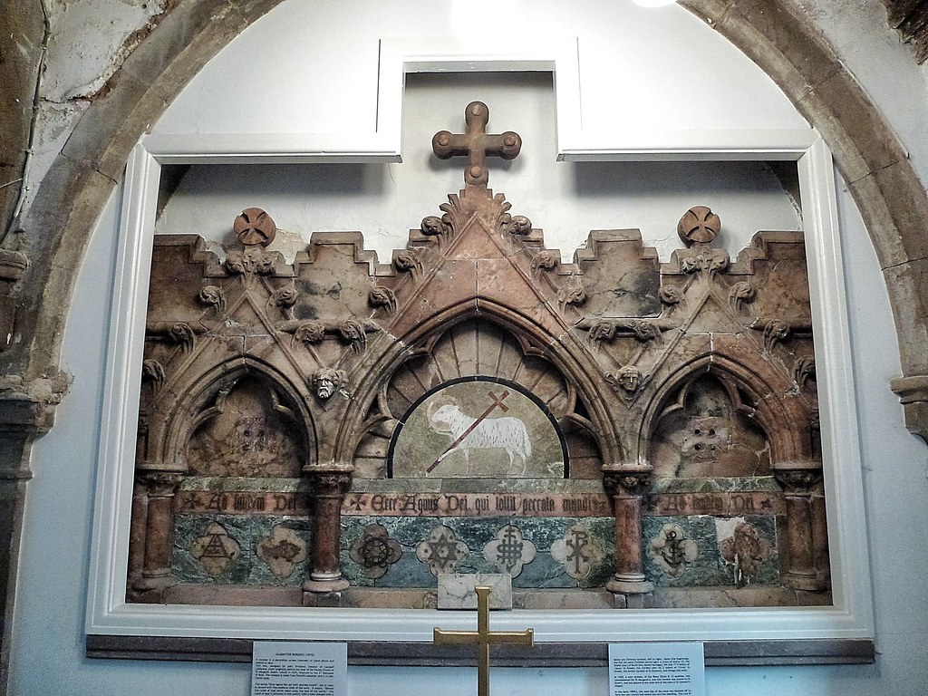English Reredos Reredos | The original John Prichard reredos from Llandaff C… | Flickr