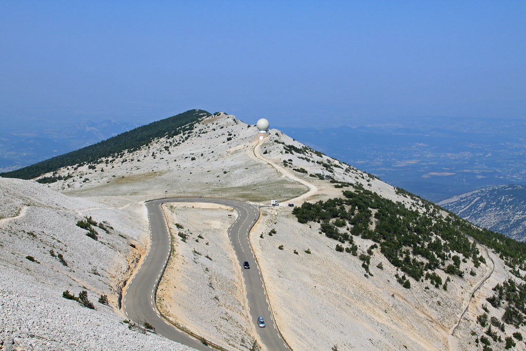 View from Mont Ventoux (1911m) / France