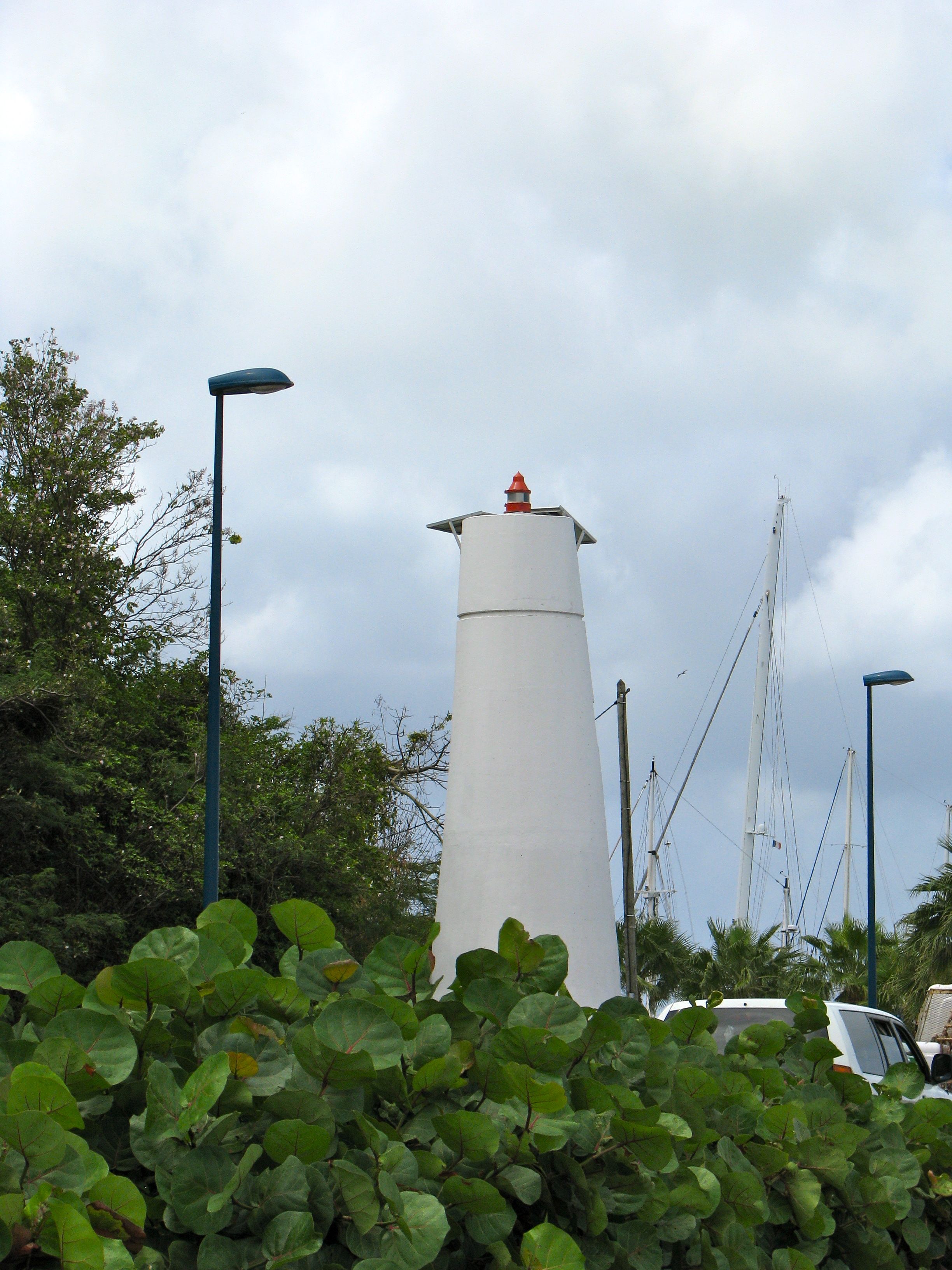 Marigot Lighthouse. My own photo.