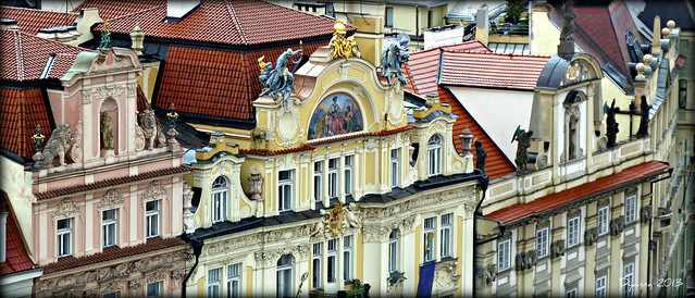 Prague - Architecture in the Old Town Square