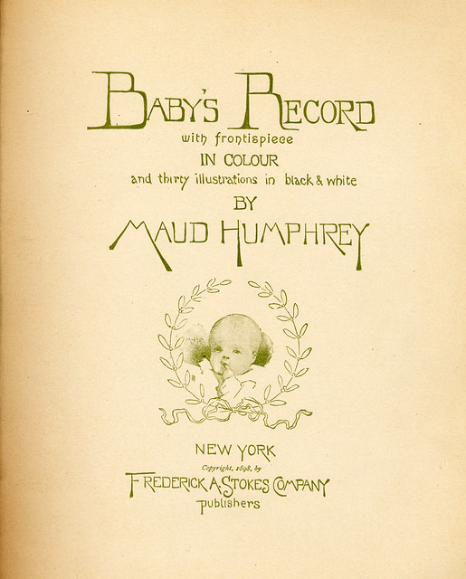 Baby Book circa 1916