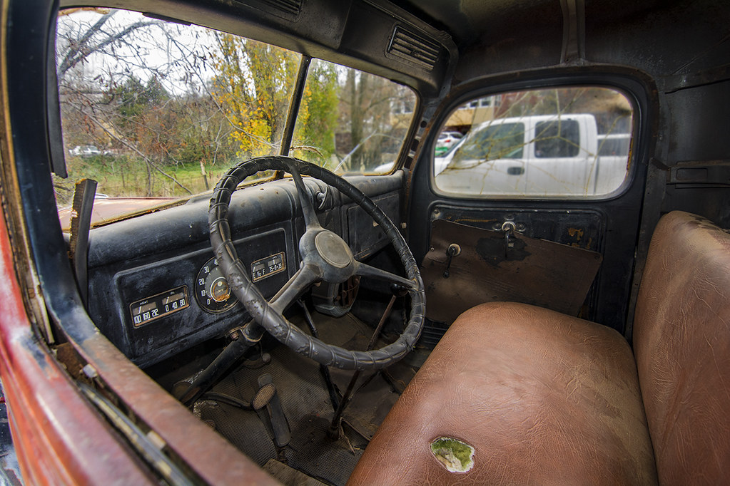 1945 Dodge Truck Interior I Saw This Old Dodge Truck On A