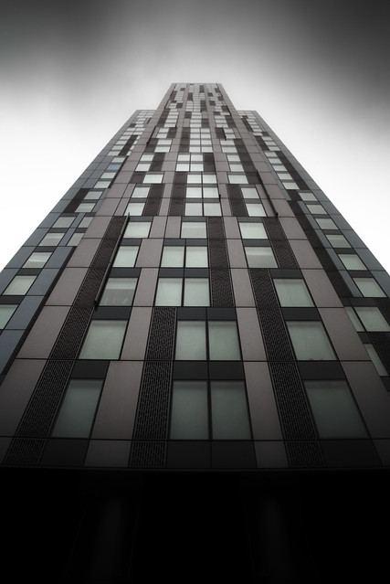 Tetris Downfall Tower - London City Office Life