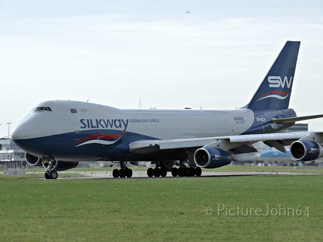 7L9531 Silkway Boeing 747F (VP-BCH) departing to Burgas