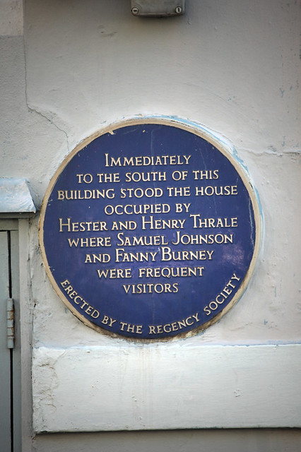 Brighton: Hester & Henry Thrale visited by Samuel Johnson & Fanny Burney