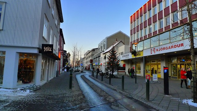 Reykjavik street scene