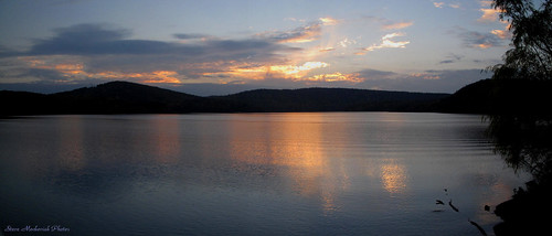 sunset sky lake mountains water clouds canon reflections pond powershot reservoir paintedsky ringwood g12 monksville monksvillereservoir smack53