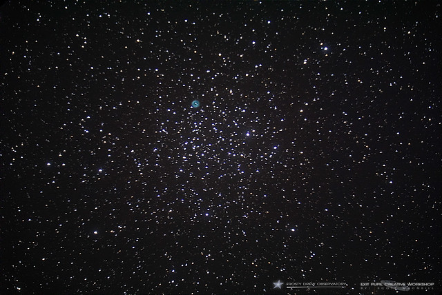 Messier 46 with Planetary Nebula