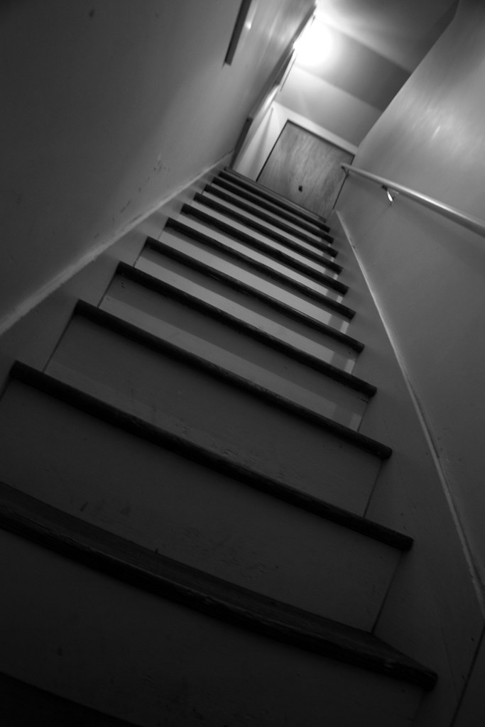 Attic Stairs Day 6 Bonus, less creepy (?) shot of the att… Flickr