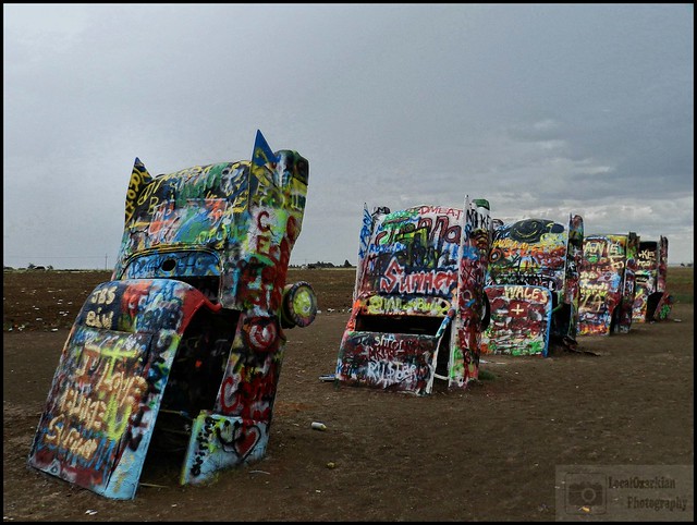 The Cadillac Ranch - Route 66