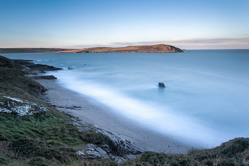 Towards Stepper Point, Padstow Bay, North Cornwall by phil_shawk, Stepper Point (Cornish: Penn Stuppert) is a headland on the Atlantic coast in north Cornwall, Englan