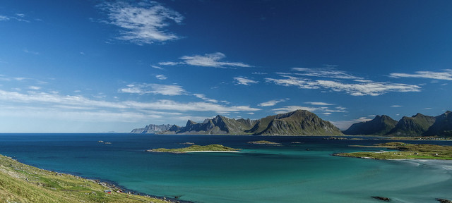 Lofoten sunny view