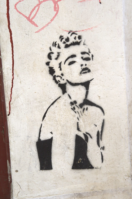Madonna Stencil