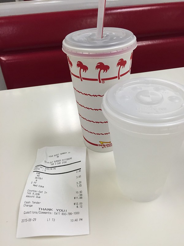 Water and Coke, In & Out