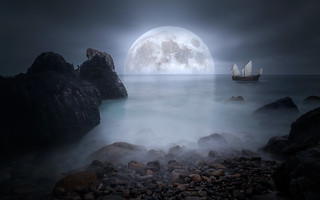 Moonship - Composite | by byron bauer