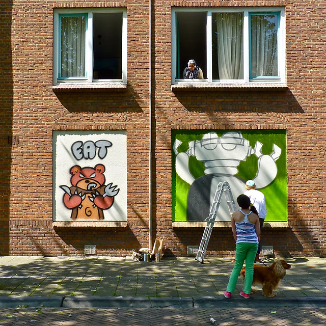 Art District Schilderswijk : L.IFE & Snieky