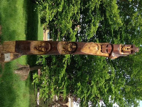 Totem Pole at Alexandra palace