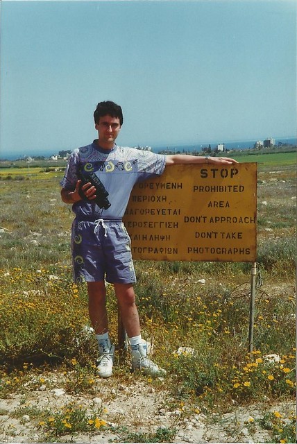 UN Buffer Zone, Dherinia, Cyprus, April 1992