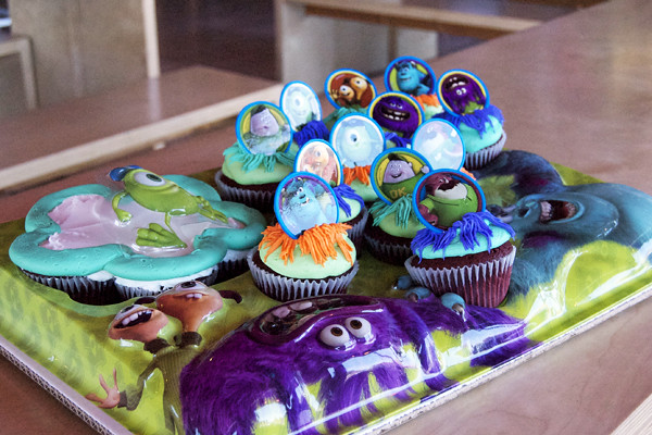 Monster University Cupcakes