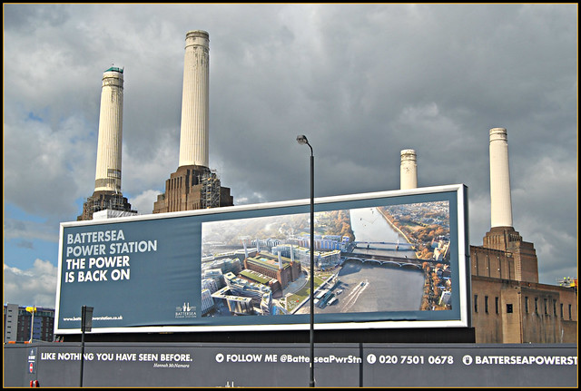 Battersea Power Station Work Begins   ( 4 Images )