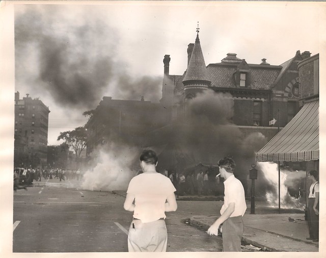 Ransom Gillis House - Alfred and John R - Detroit June 22, 1943 during the riot.