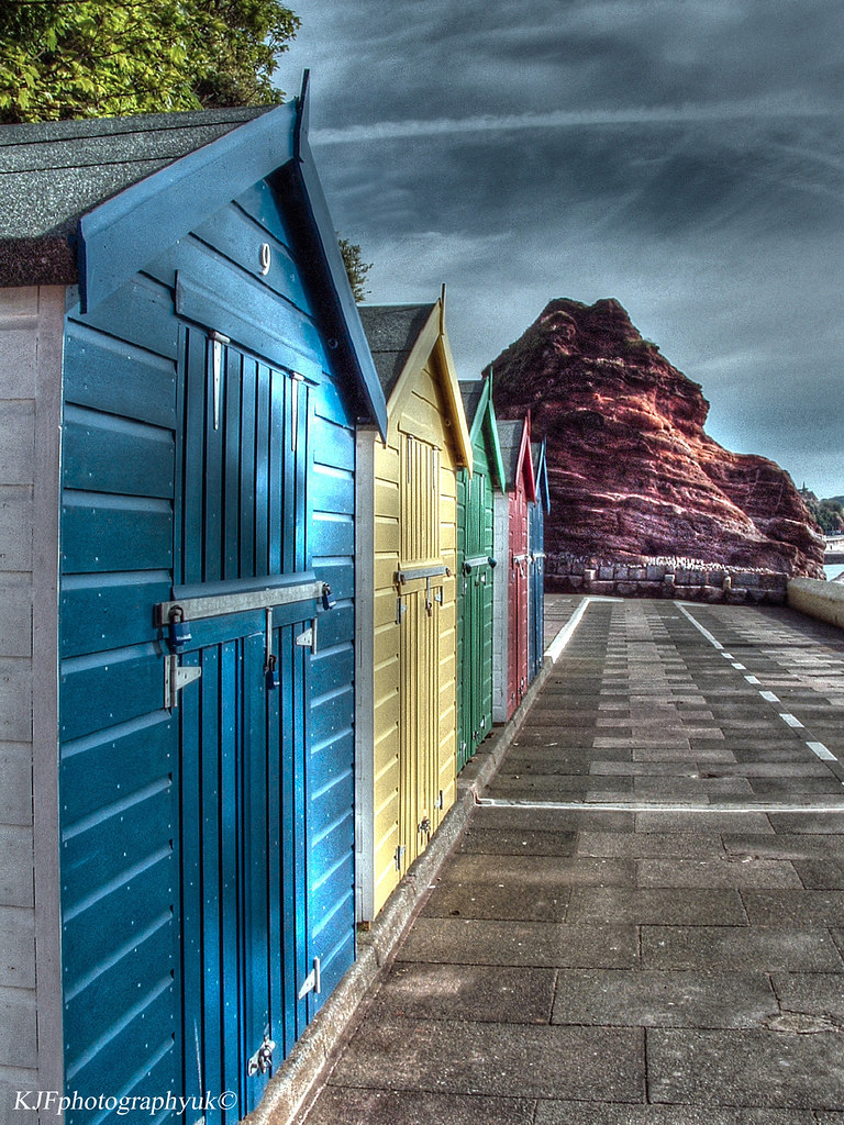Beach Huts, Dawlish, Devon