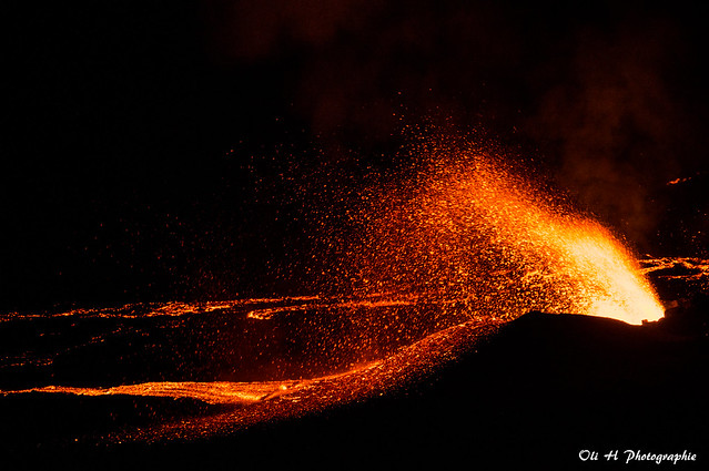 Eruption piton de la Fournaise
