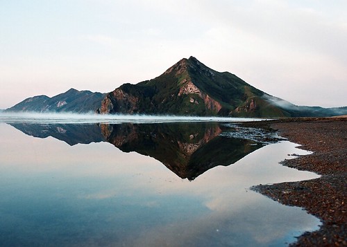 nature landscape medium format film grain kodak outdoor hill mountainside mountain 35mm portra sakhalin island travel