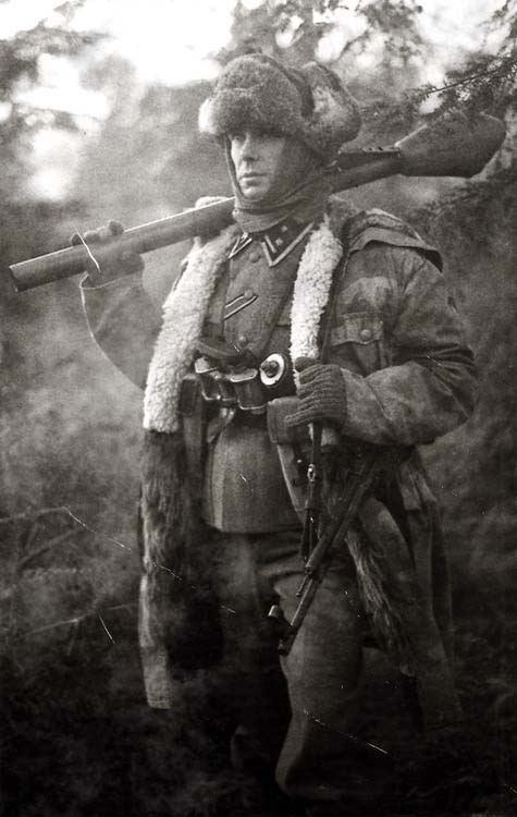 Waffen SS NCO  with Panzerfaust