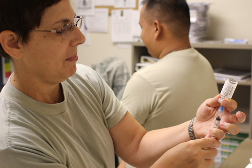 624th ASTS gives immunizations | by 624th RSG, Air Force Reserve