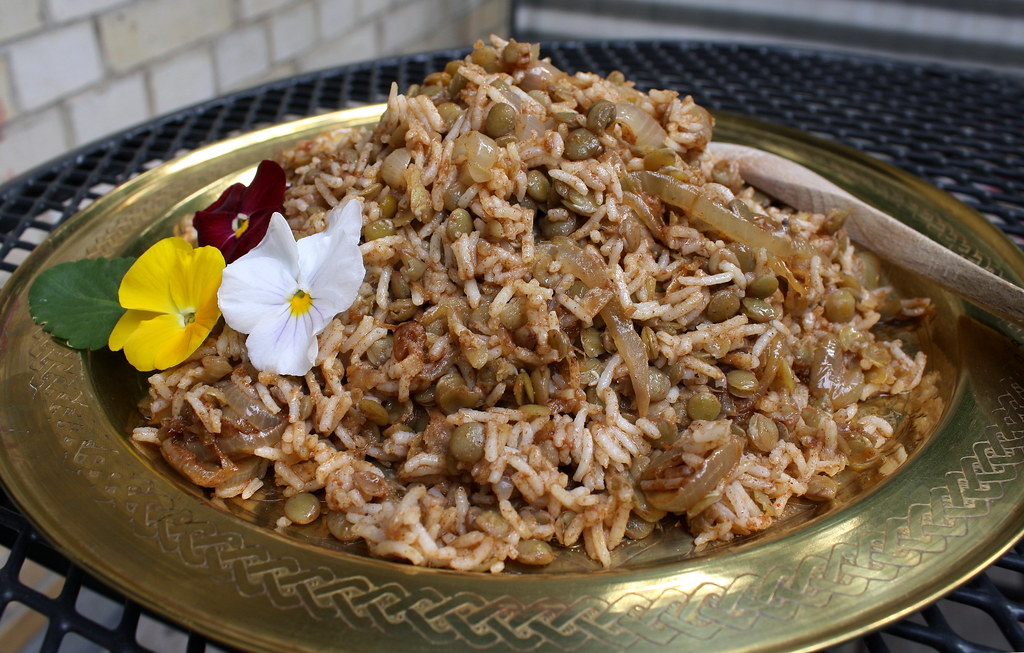 Marokkanischer Reissalat mit Linsen | Tag 3 des Rentnerleben… | Flickr