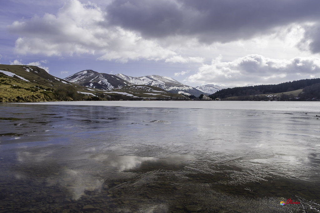 Thawing Frozen Lake