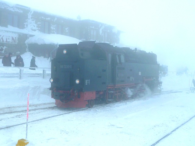 HARZ - Winter steam in Germany