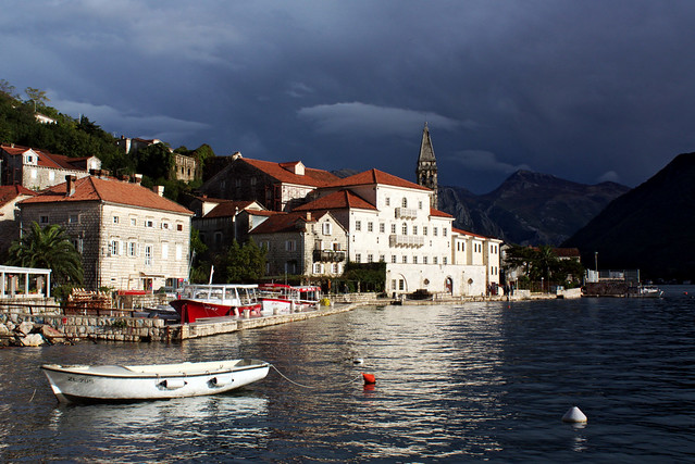 Perast right after the rain