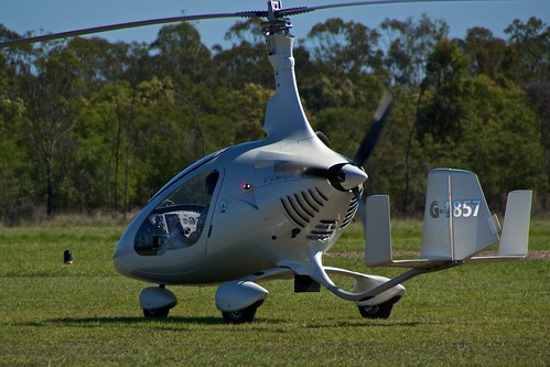 G18257- AutoGyro Cavalon gyrocopter, manufactured in Germany and powered by a Rotax 912 ULS or 914 turbo.