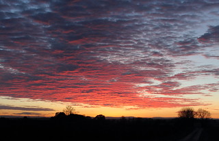 Knaresborough sunset 27.11.2013
